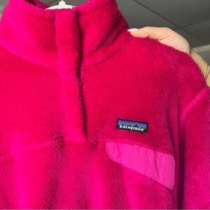 Patagonia fleece button color women’s jacket